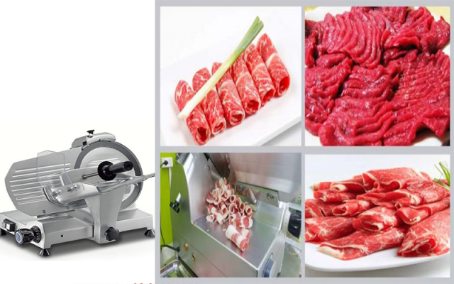 Nguyên lý hoạt động của máy thái thịt sống nhà hàng